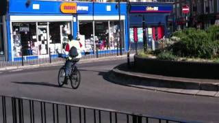 Crazy Hackney Cyclist [upl. by Arot926]