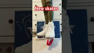 Risport rf3 pro shortvideo boots loveit iceskating trending skating fyp viralshorts happy [upl. by Helge]