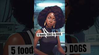 5 Foods TOXIC🤢 to DOGS🐶 youtubedogshorts toxic dogsofyoutube [upl. by Appolonia]