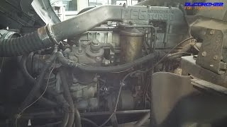 UDNissan Diesel PF6Turbocharged Engine View [upl. by Baggott]