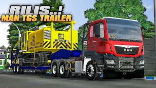 MOD BUSSID TERBARU  SHARE MOD TRUK MAN TGS TRAILER  FULL ANIMASI [upl. by Pooley]