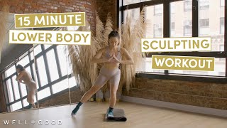 15 Minute Lower Body Sculpting Sequence with Socks  Good Moves  WellGood [upl. by Adolfo8]