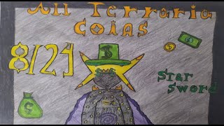 All Coins Obtained All Items Journey 824 Terraria 144 [upl. by Sybley446]