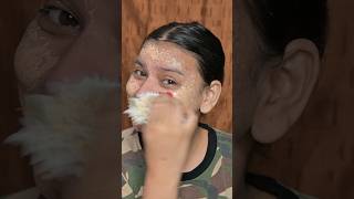 Random object choose my makeup 😱 shorts makeup thesastamakeup funny [upl. by Ranip]