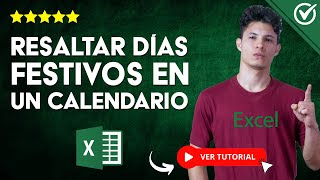 Cómo RESALTAR DÍAS FESTIVOS en un CALENDARIO PERPETUO en Excel  📆 Formato Condicional 🗓️ [upl. by Eiromem392]