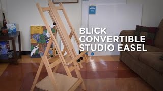 How to Assemble a Blick Studio Convertible Studio Easel [upl. by Zaob80]