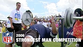 Strongest Man Competition 2006  NFL Pro Bowl Skills Challenge [upl. by Adria]