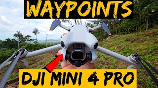 The Ultimate Waypoints Tutorial  DJI Mini 4 Pro [upl. by Gar]