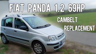 Fiat Panda 169 12 VVT  Cambelt Replacement [upl. by Ondrej]