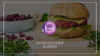 Veganer KidneybohnenBurger  Twenty4VEGAN [upl. by Grote271]