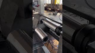 Petroleum coupling sleeve peeling machine lathe cnc [upl. by Wolsky]