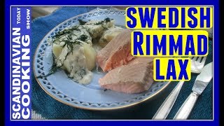 Swedish Salted Salmon with Dill Sauce Recipe 🐟 Homemade Rimmad lax [upl. by Waneta]