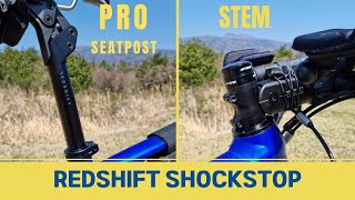 Redshift Shockstop Stem and Pro Seatpost Review Endurance Road Cycling [upl. by Tammara]