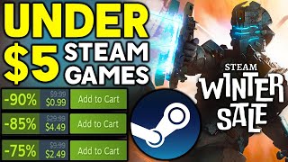 STEAM WINTER SALE 2023  15 AMAZING GAME DEALS UNDER 5 [upl. by Oker]