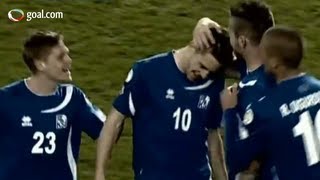 Gylfi Sigurdsson scores 2 great goals agaisnt Slovenia [upl. by Ahsema14]