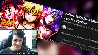 Zeldris Meliodas amp Estarossa Rap Nanatsu no Taizai  Rey Demonio  MegaR  REACCION [upl. by Padget721]