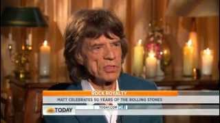 Rolling Stones NBC interviewNov 2012 [upl. by Htrahddis]