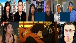 FIRE FORCE EPISODE 9 REACTION MASHUP [upl. by Udenihc]