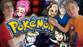 Rage and Mini Rage play Pokemon X Elite Four [upl. by Nelad]