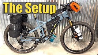 Bikepacking setup MTB Full Suspension [upl. by Joy]