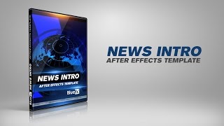 News Intro Opening  After Effects Templates  wwwBlueFxnet  After Effects Projects [upl. by Gerrilee]