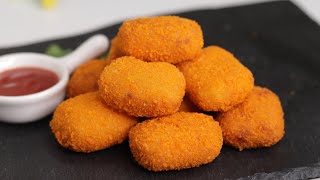 Chicken Nuggets Recipe  Easy Chicken Nuggets Recipe by BD Food World  How To Make Chicken Nuggets [upl. by Kitty997]