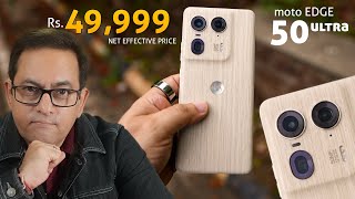 moto Edge 50 Ultra unboxing  Wood Finish Smartphone [upl. by Kit]