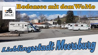 WohnmobilTour Bodensee  es geht nach Meersburg  Stadtbesichtigung  Wohnmobilstellplatz Ergeten [upl. by Ardyaf]