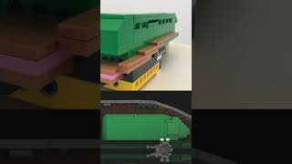 18 bouw van een schip van lego  SPAUWER schaal 175 Het vooronder ±24136 blokjes gebruikt [upl. by Nasah]