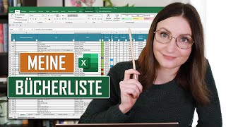 So behalte ich den Überblick 🤓 Meine ExcelListe  Buchbestand SuB Gelesenes Statistik [upl. by Noemi514]