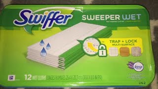 Swiffer Mop with Wet Pad Refills Review [upl. by Rodolphe]