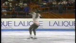 Surya Bonaly FRA  1992 Trophée Lalique Ladies Free Skate [upl. by Tisbe899]