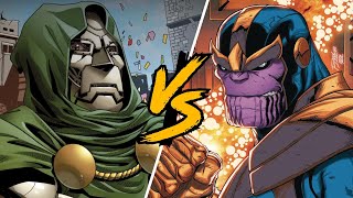 Doctor Doom vs Thanos  Death Battle [upl. by Einna]