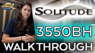 2022 Grand Design Solitude 3550BH  Walkthrough [upl. by Esiuole635]