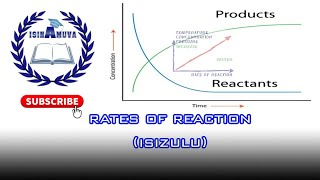 RATES OF REACTION GRADE 12 IsiZulu [upl. by Eatnwahs653]