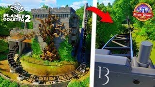 Thirteen Planet Coaster 2 Recreation POV  Alton Towers [upl. by Chaffin687]