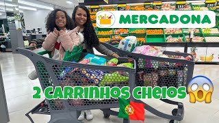 COMPRAS DO MÊS NO MELHOR MERCADO DE PORTUGAL 🇵🇹 ME SURPREENDEU O VALOR 🛒 portugal [upl. by Ahsienaj]