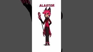 Remaking Alastor from hazbin hotel in gacha life 2 D [upl. by Nessaj]