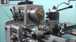 Mori Seiki MS850 Lathe  Newall C80 Digital Read Out [upl. by Delano75]