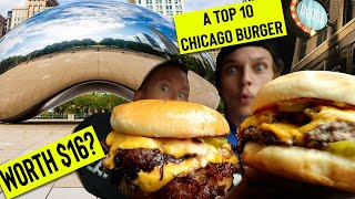 This NEW HYPED Burger in Chicago is great but is it WORTH 16  The Drop In [upl. by Vasquez617]