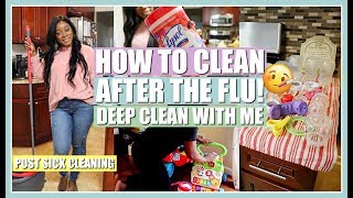 BEST WAYS TO DISINFECT YOUR HOUSE AFTER A COLD OR FLU  DEEP CLEANING ROUTINE  NIA NICOLE [upl. by Karen891]