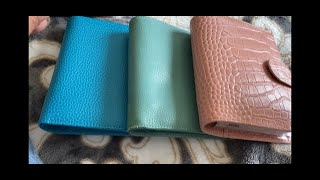 Filofax vs Gillio vs Moterm Pocket Agendas [upl. by Yllitnahc]