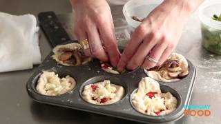 Mini DeepDish Pizzas  Everyday Food with Sarah Carey [upl. by Ilona]