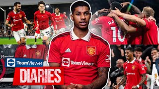 Rashford On Team Spirit Advice For Youngsters amp More 💪  Player Diaries 202223 👀 [upl. by Melquist]