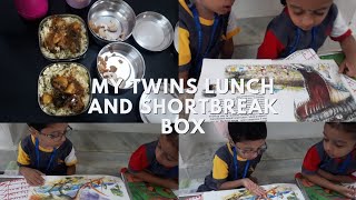 My Twins Lunch and ShortBreak BoxPart33anitakanti7722 [upl. by Corinne470]