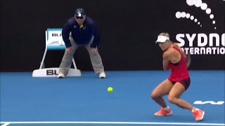 Dominika Cibulková v Angelique Kerber Match Highlights QF  Sydney International 2018 [upl. by Aidnis]