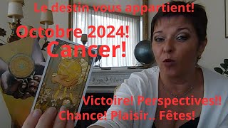 Tirage tarot Octobre 2024 Cancer [upl. by Alderson667]