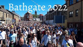 bathgate procession 2022 [upl. by Pepe]