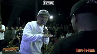 Pistolero vs Batang Rebelde  Gulpi De Bara  BLVCKOUT RAP BATTLE [upl. by Marutani]