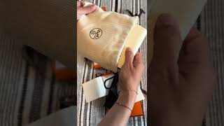 Unboxing Hermes Constance slim wallet and Bastia coin purse hermes hermesunboxing [upl. by Farrell670]